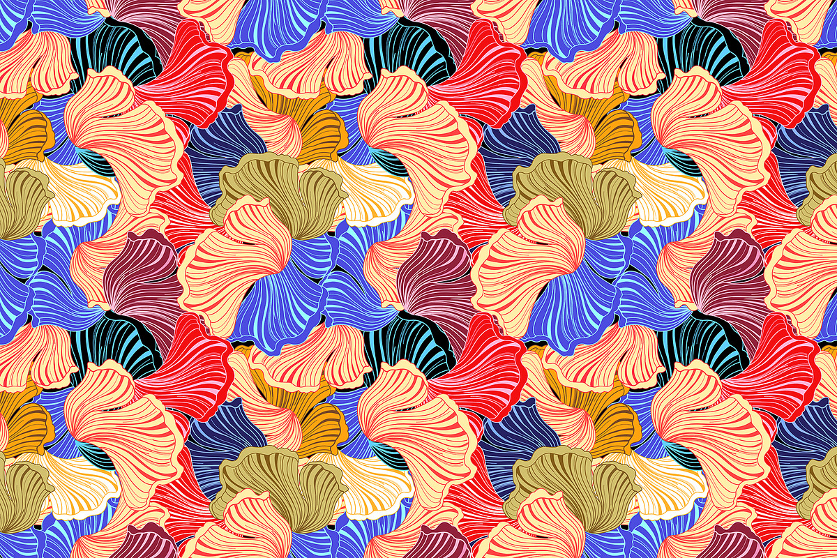 Set of Abstract colorful patterns, a Pattern Graphic by Tanor (Photo 4 of 7)