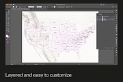 United States Relief Map, a Graphic by Fucina™ (Thumbnail 4 of 5)