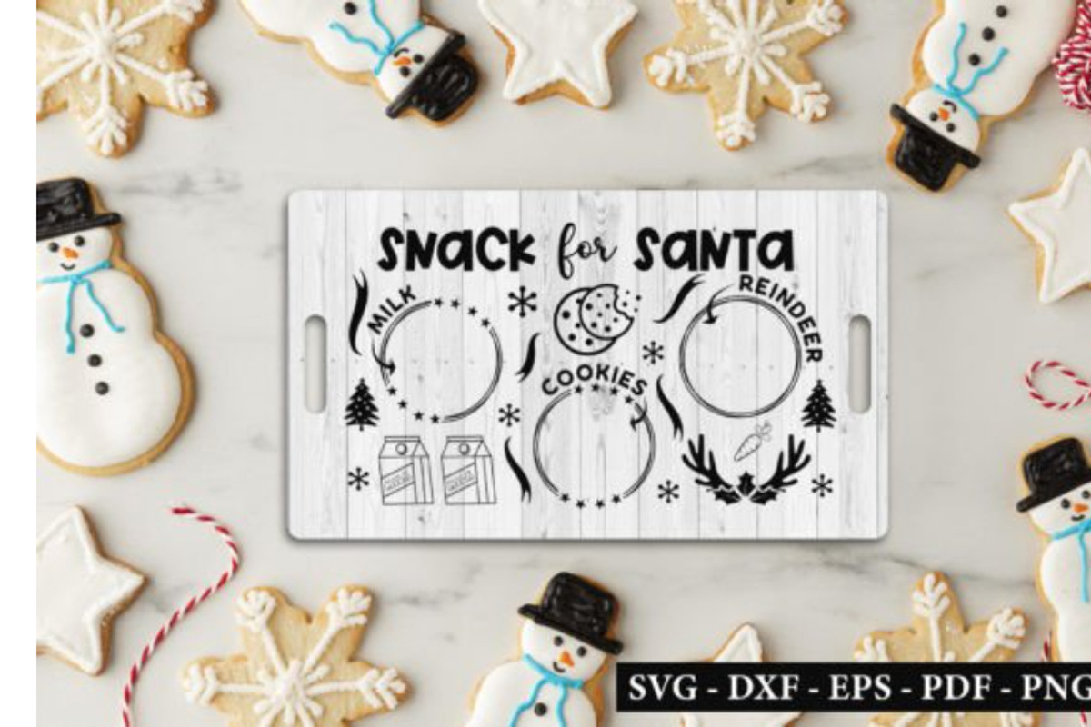 Christmas Santa Tray SVG Bundle, an Object Graphic by BeeCraftR (Photo 11 of 11)