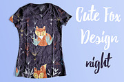 Cute fox.Vector design collection, an Animal Illustration by TashaDraw (Thumbnail 4 of 10)