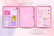 Self Care Planner, Wellbeing Planner, a Templates & Theme by MariaKariBakken (Thumbnail 2 of 7)