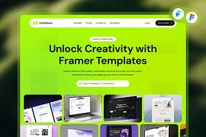 HubStore — Sell Products | Framer, a Landing Page Template by Pentaclay