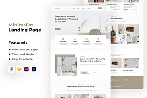 Minimalist Landing Page