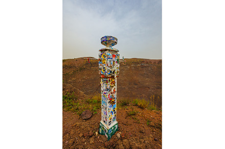 A Colorful Marker Located at a, an Architecture Photo by Lukas Jonaitis SHOP