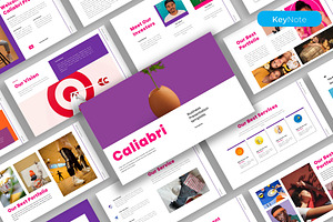 Caliabri – Business Keynote Template, a Presentation Template by kreatifreya
