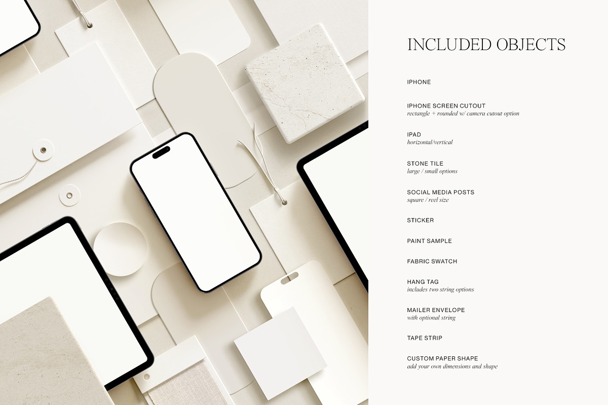 Moodboard + Device Mockup Kit, an Advertising Mockup by October November (Photo 3 of 15)