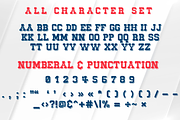 Baseball College is a sport font, a Serif Font by Brown Cupple (Thumbnail 7 of 8)