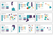 Maps PowerPoint infographics, a Presentation Template by SlideOne (Thumbnail 27 of 31)