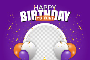 Happy birthday editable text style e, a Graphic by Sashamim22