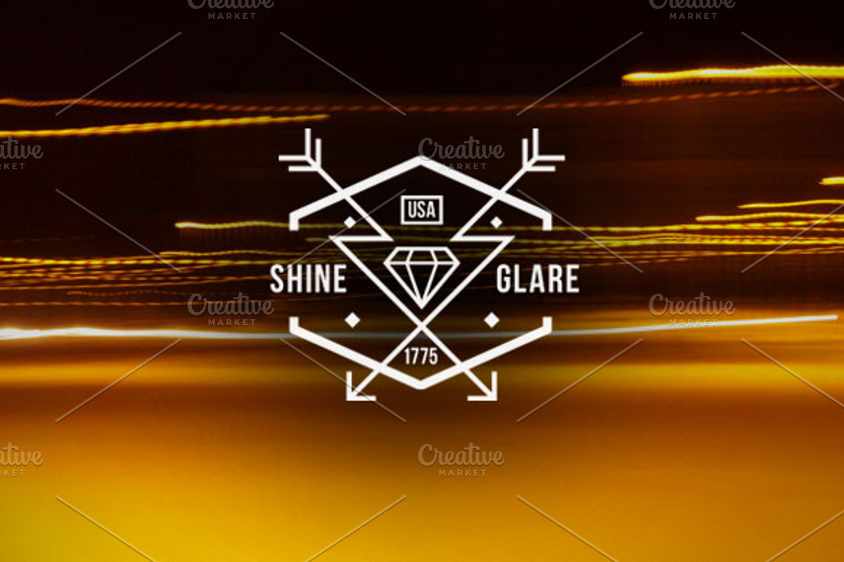 Unique Hipster Logo, a Branding & Logo Template by ORCA Creative Store (Photo 3 of 5)