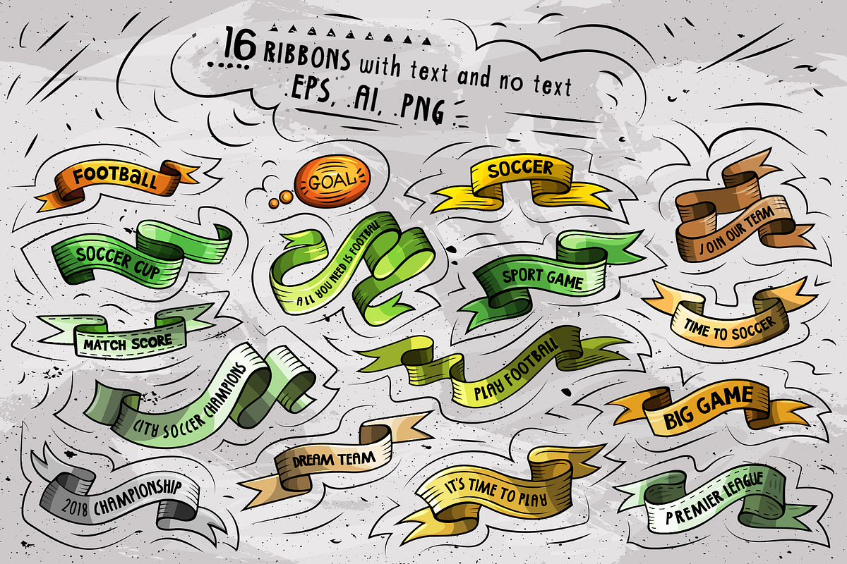 Football Cartoon Objects Set, an Object Graphic by BALABOLKA (Photo 4 of 4)