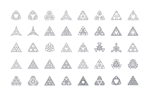 Logo Creator Triangle Shapes Edition