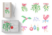 Christmas and New Year elements set, an Object Graphic by separisa (Thumbnail 3 of 3)