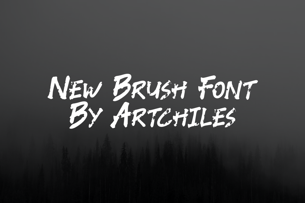 Ghamexz - Font, a Handwritten Font by artchiles_design (Photo 2 of 5)