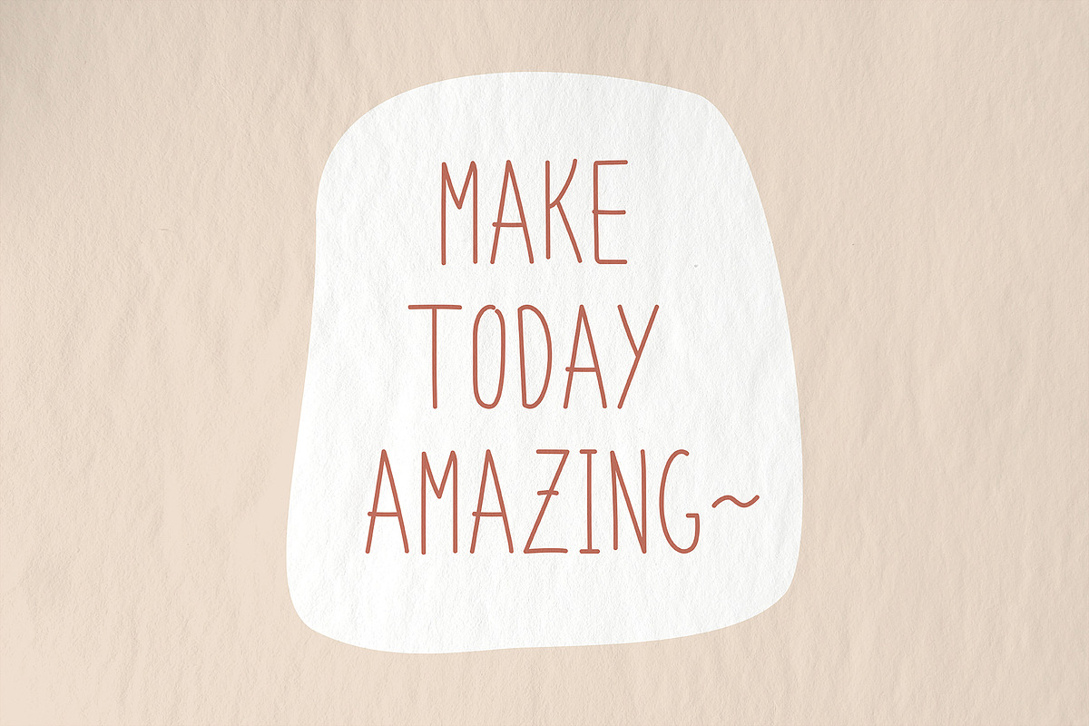 How are you? ~ handwritten font preview 4