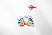I Believe I Can Fly. Gouache Set., a Transportation Illustration by Annakniaz (Thumbnail 11 of 11)