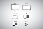 Electronic devices - vector set, an Object Graphic by Infographic Template Shop (Thumbnail 2 of 2)