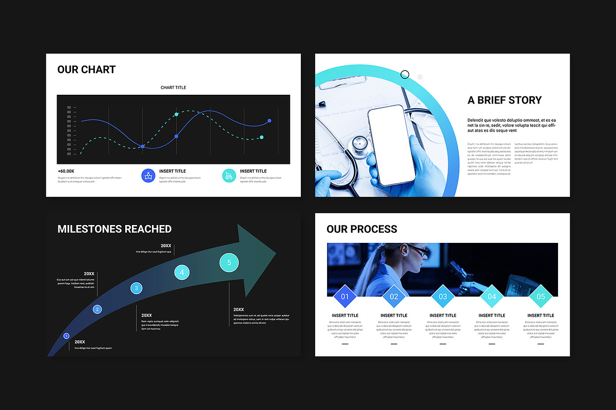 Medical Presentation Template Design, a Presentation Template by E-Type (Photo 5 of 7)