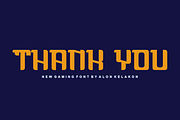 Super Gaming Font, a Serif Font by alon kelakon (Thumbnail 5 of 5)