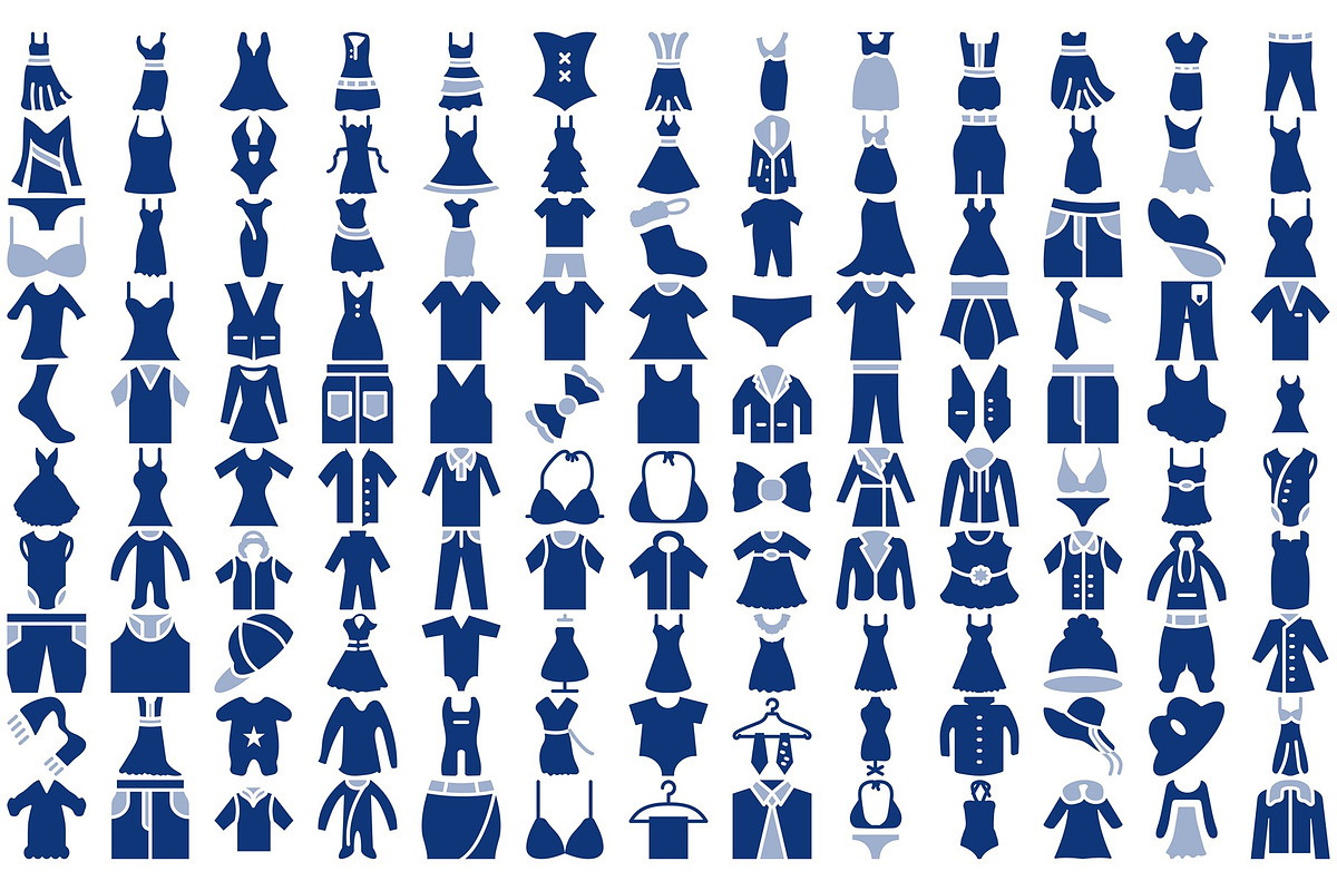 Cloths Vector Icons Modern Designs., an Icon by Vector Portal (Photo 4 of 9)