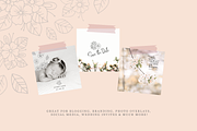 30 Hand Drawn Floral Elements, a Decorative Illustration by By Kerri Ann (Thumbnail 5 of 6)