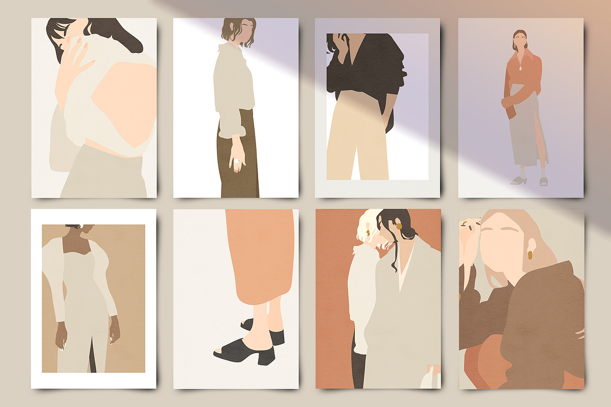 Pretty Women PRINTS, a Person Illustration by NKTN (Photo 9 of 16)