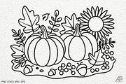 Pumpkin Fall Autumn SVG PNG Bundle, a Photo by Actual Pixel (Thumbnail 18 of 19)