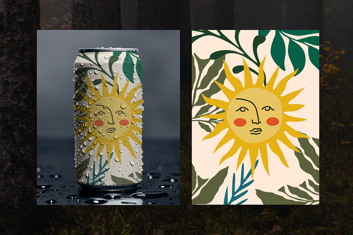 Mystical Solstice vector bundle, a Decorative Illustration by Luamor (Photo 12 of 15)
