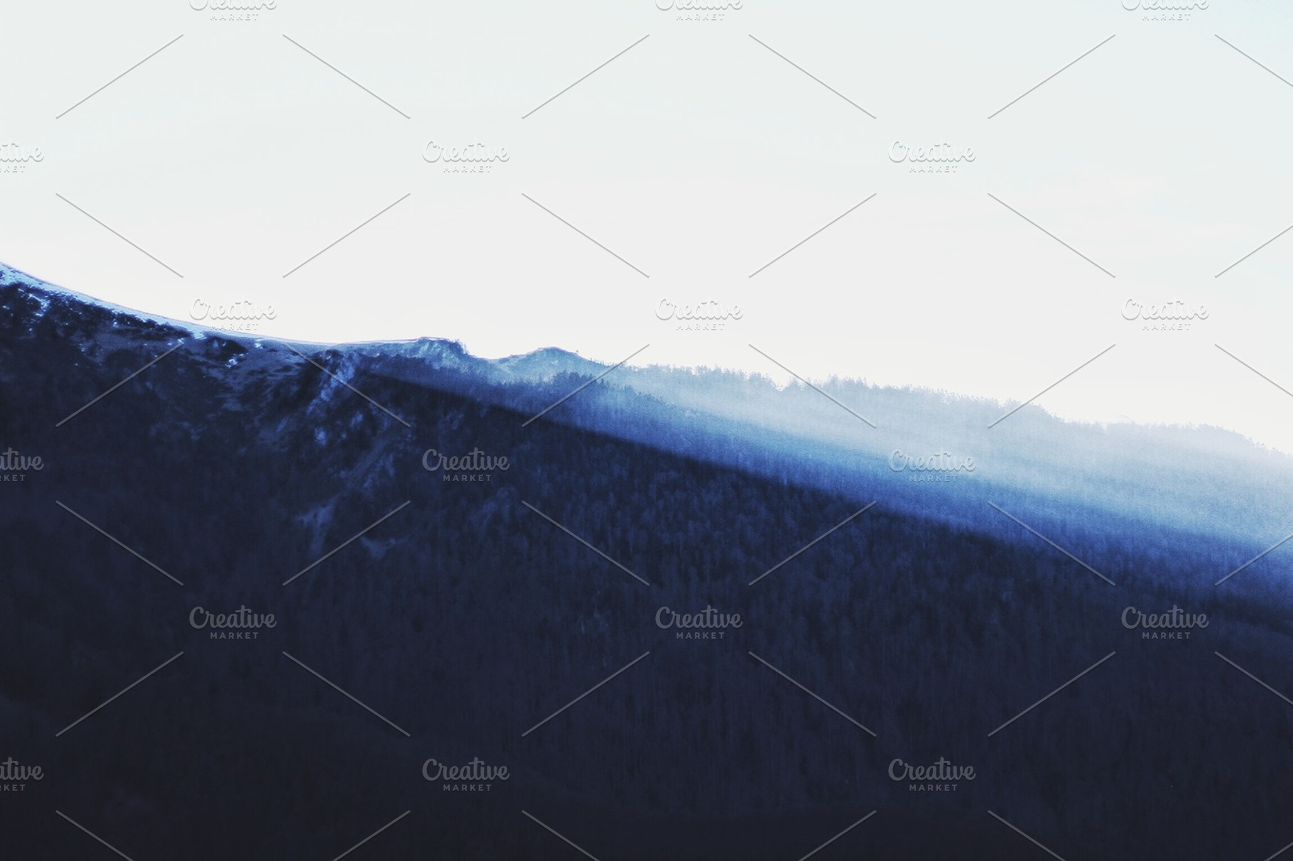 Mountains light stock picture, a Nature Photo by Marie Dumora