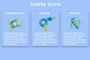 3D Hobby Icon, an Object Graphic by Artnivora.Std (Thumbnail 2 of 4)