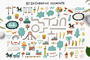 Amusement park. Map creator, a Background Graphic by Murvin (Thumbnail 3 of 9)