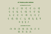 AT Paskalara, a Font by ArimaType (Thumbnail 9 of 10)