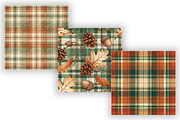 Elegant Plaid Fall Pattern Bundle, a Pattern Graphic by FloridPrintables (Thumbnail 4 of 8)