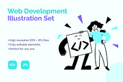 Web Development Concept Set Vector, an Object Graphic by 35lab (Thumbnail 1 of 6)