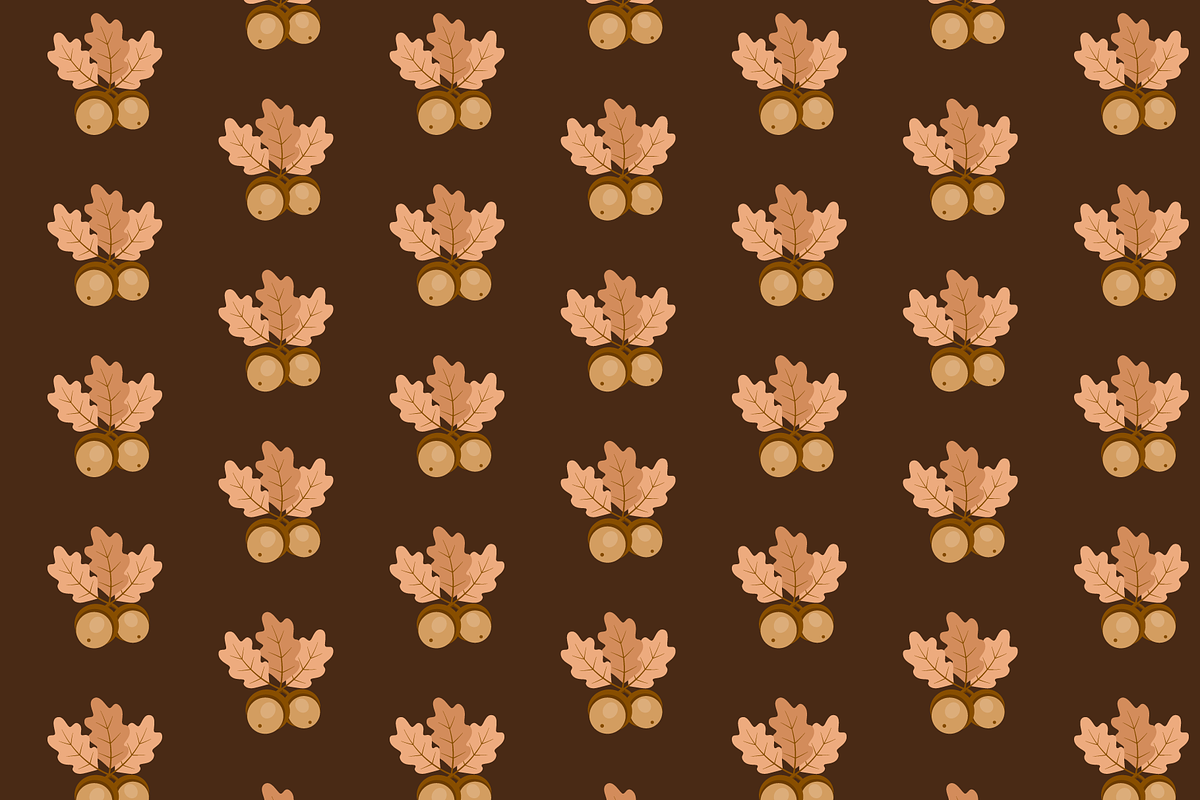 Fall Vector Seamless Patterns, a Pattern Graphic by Digitaliya (Photo 5 of 10)