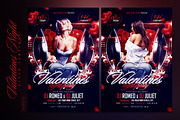 Valentines Night Flyer Template, a Flyer Template by InTheSky15 (Thumbnail 1 of 3)