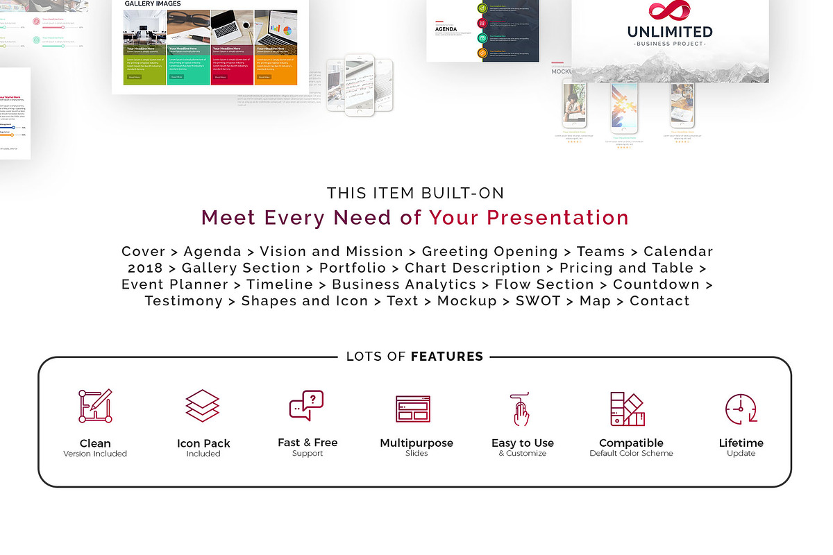 Unlimited Business Project Asset, a Presentation Template by Digitcase x Wealthwells (Photo 2 of 26)