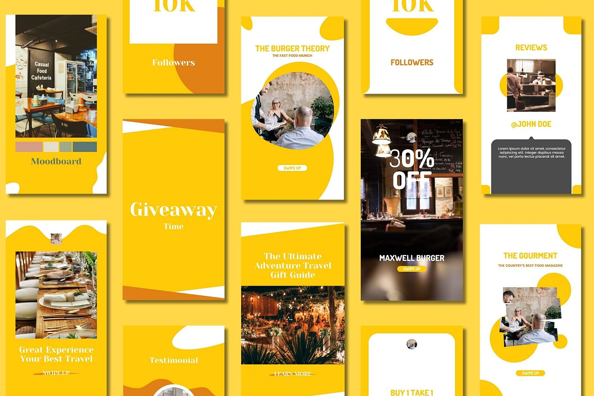 Radiant Social Media Story Template, a Social Media Template by BoontenStudio (Photo 4 of 8)