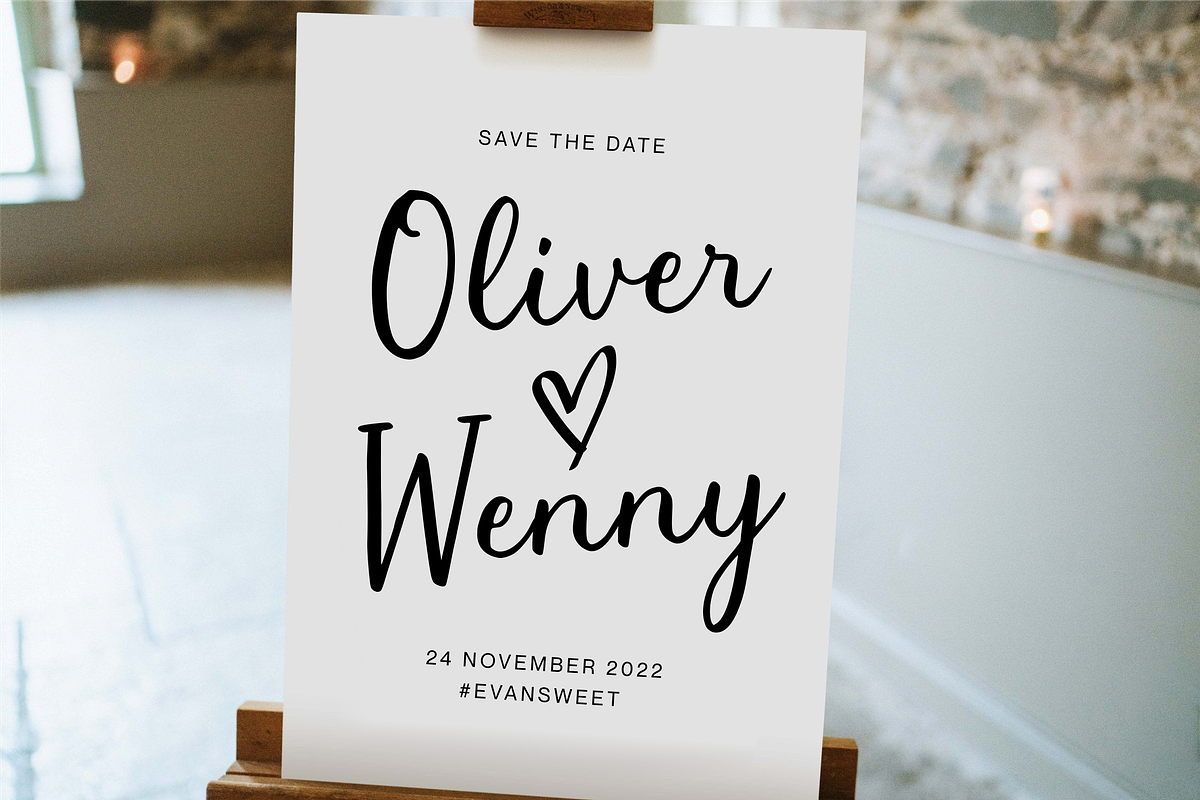 Anything Moment Charming Script Font, a Script Font by Allouse Studio (Photo 7 of 10)