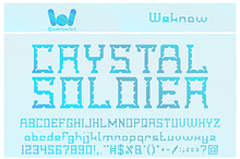 Crystal Soldier font