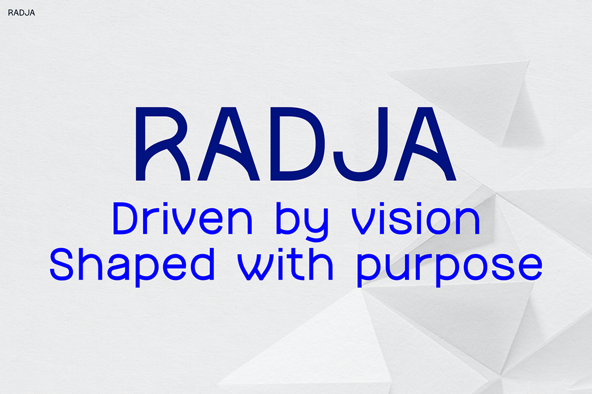 Radja, a Sans Serif Font by Pinisi ART (Photo 10 of 10)