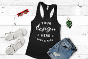 Next Level 1533 Tank Mockup Bundle, a Shirt Mockup by lock and page (Thumbnail 32 of 35)