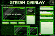 Kawaii twitch overlay package, a Social Media Template by 2SUNS (Thumbnail 1 of 3)