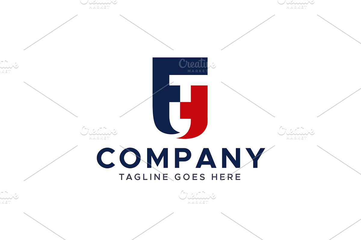 Ft letter minimal logo design, a Branding & Logo Template by Amadul11 (Photo 1 of 4)