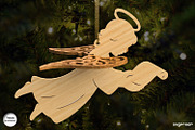 3D Christmas Angels Ornament Bundle, a Decorative Illustration by svgocean (Thumbnail 9 of 20)