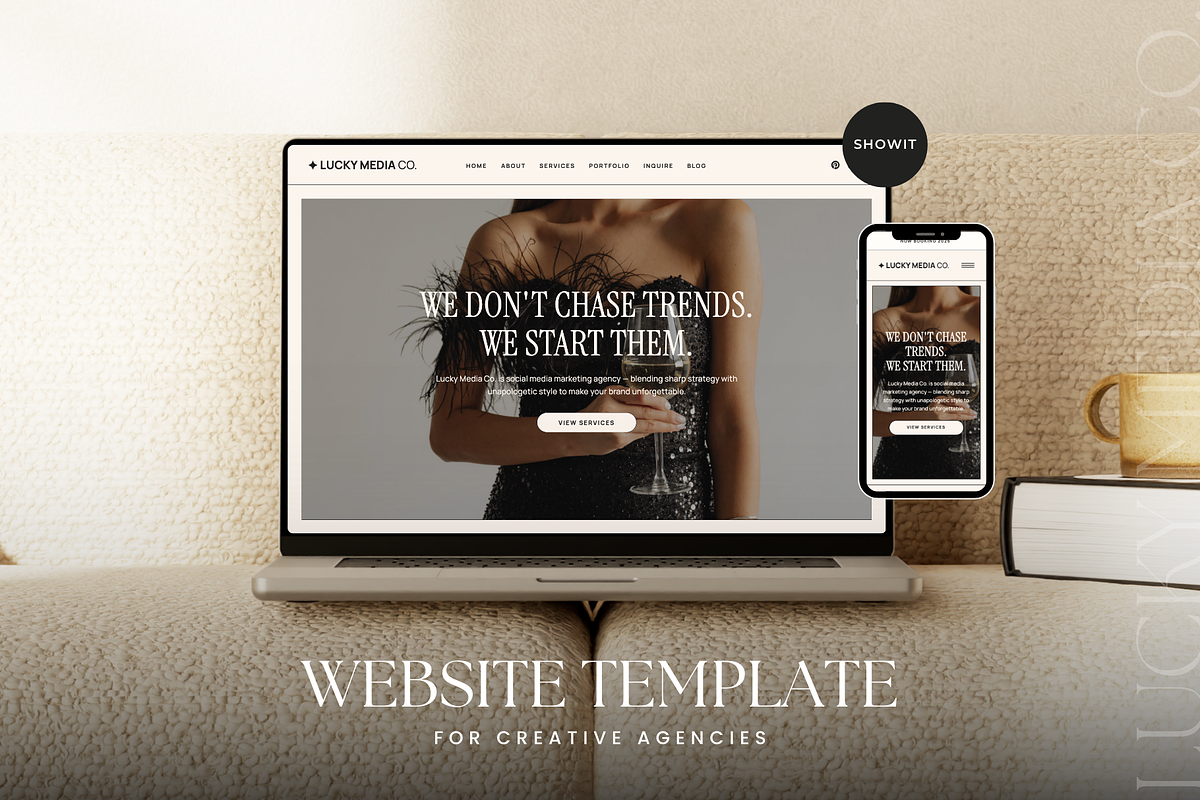 Showit Website Template | Agency, a Websites & App Template by Rosetta Lane Design (Photo 1 of 10)