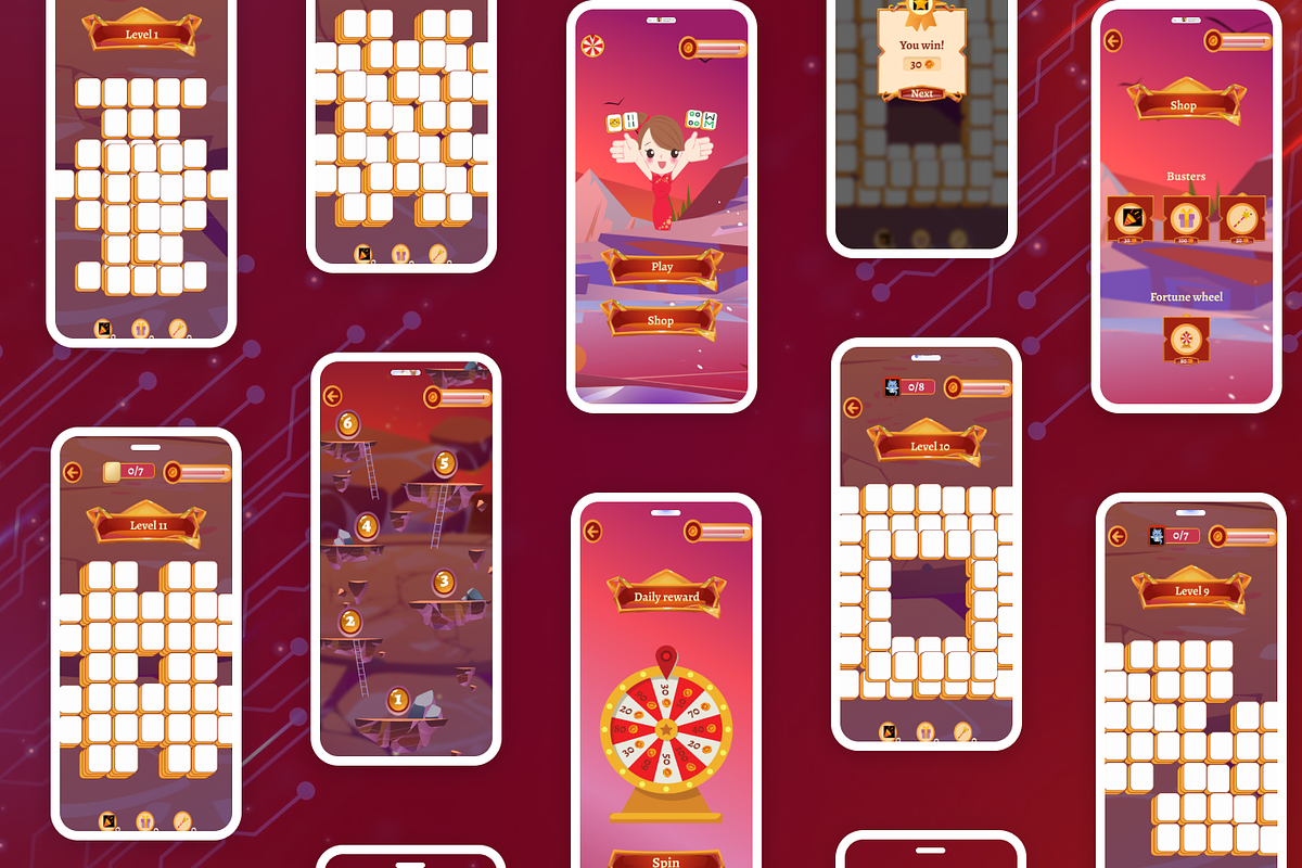 5 games ui, an App Template by Shoppie (Photo 4 of 6)