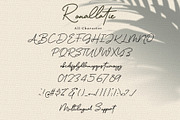 Ronallatie - Elegant Signature Font, a Script Font by Dm Studio (Thumbnail 8 of 9)