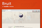 Bruit ~ a vintage tumblr theme, a Websites & App Template by Fabian Schultz (Thumbnail 1 of 4)