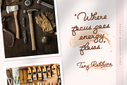 Bouncy Manuscript Script Font, a Script Font by Monoco Type Foundry (Thumbnail 6 of 9)